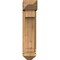 Ekena Millwork Imperial Arts and Crafts Rough Sawn Bracket w/ Offset Brace, Western Red Cedar, 6"W x 14"D x 26"H BKT0604X14X26IMP03RWR - alternate 4
